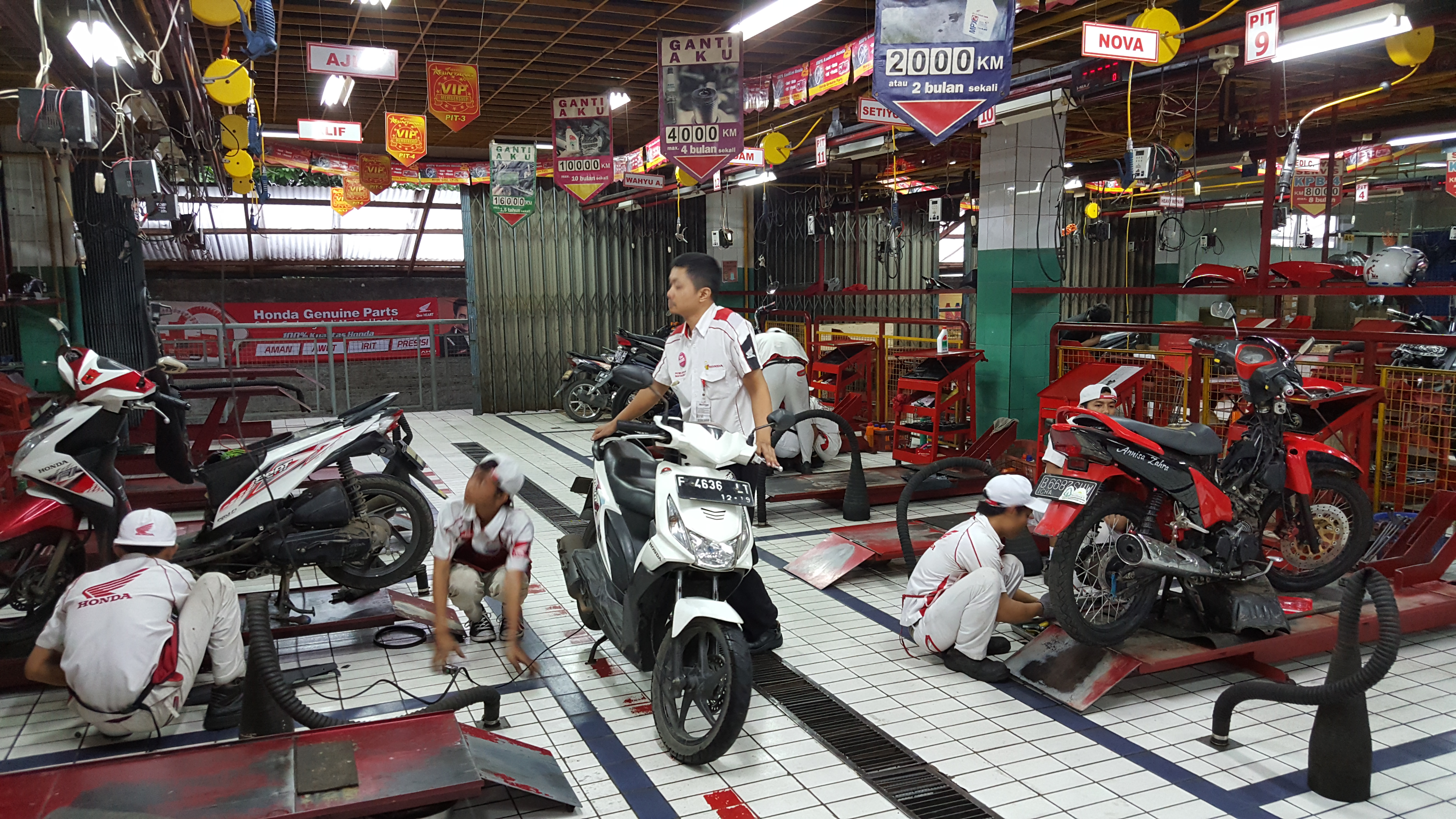 Persiapan Mudik Menggunakan Motor Honda Bintang Motor