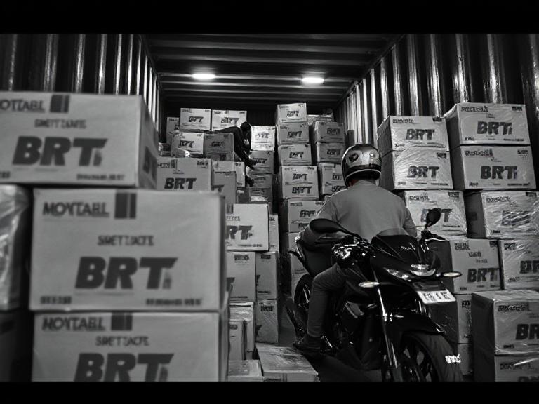 Kargo dan ekspor sparepart BRT