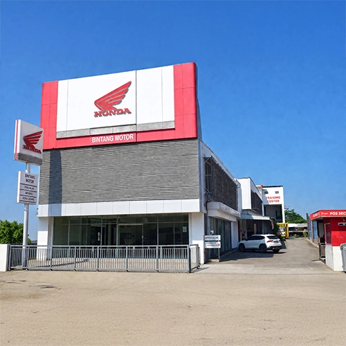 Gedung dealer Bintang Motor