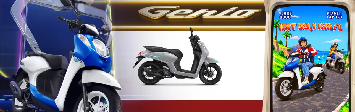 Honda Genio Terbaru - Irit dan Bergaya