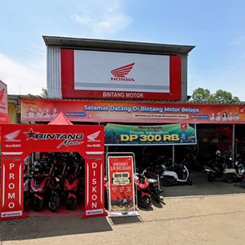 Dealer Motor Honda Honda Bintang Motor Belopa