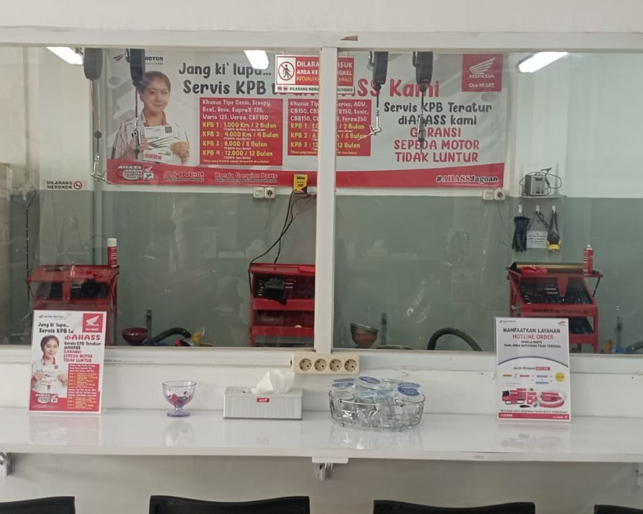 Fasilitas Honda Bintang Motor Makassar 2