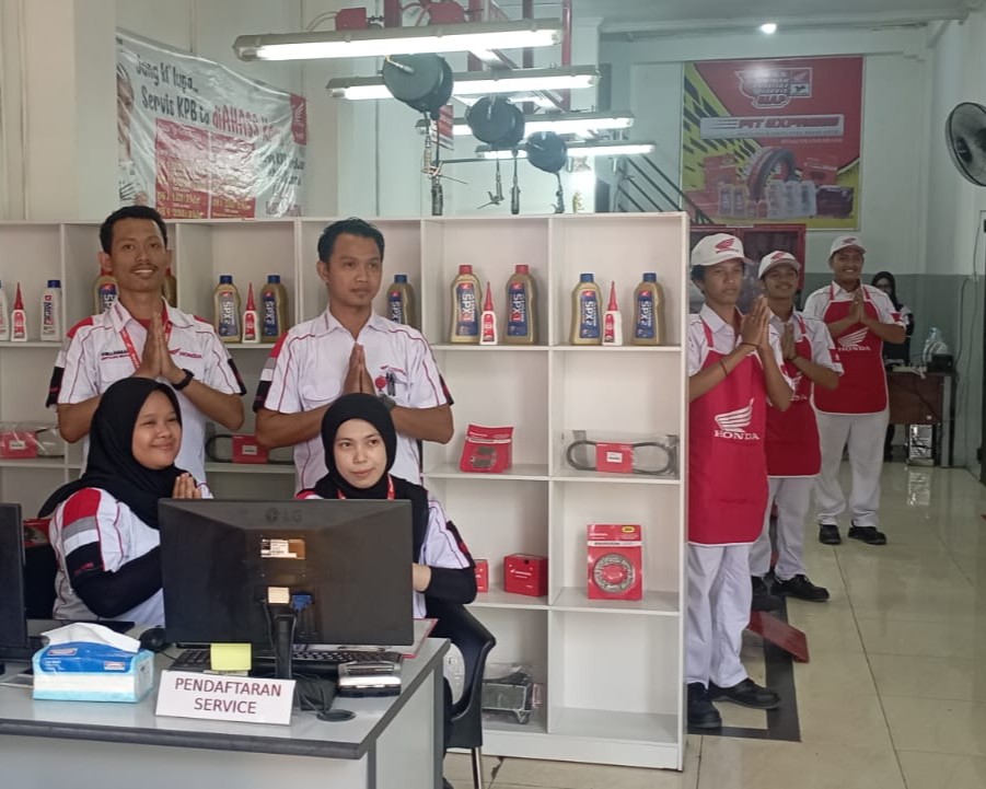 Fasilitas Honda Bintang Motor Makassar 4