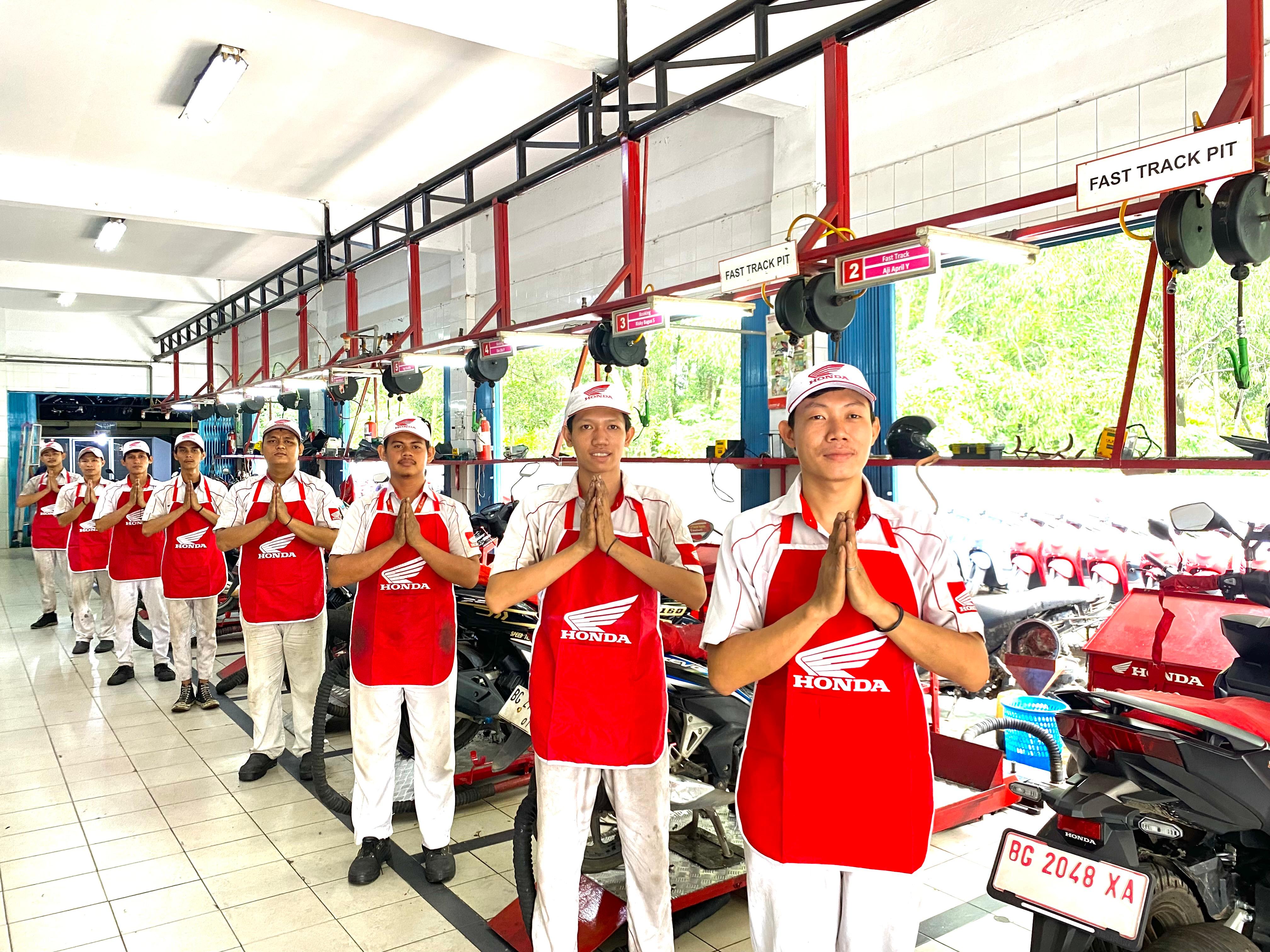 Fasilitas Honda Bintang Motor Palembang 3