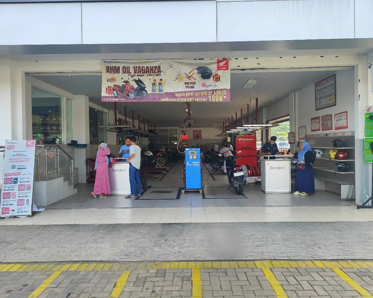 Fasilitas Honda Bintang Motor Bandar Lampung 4