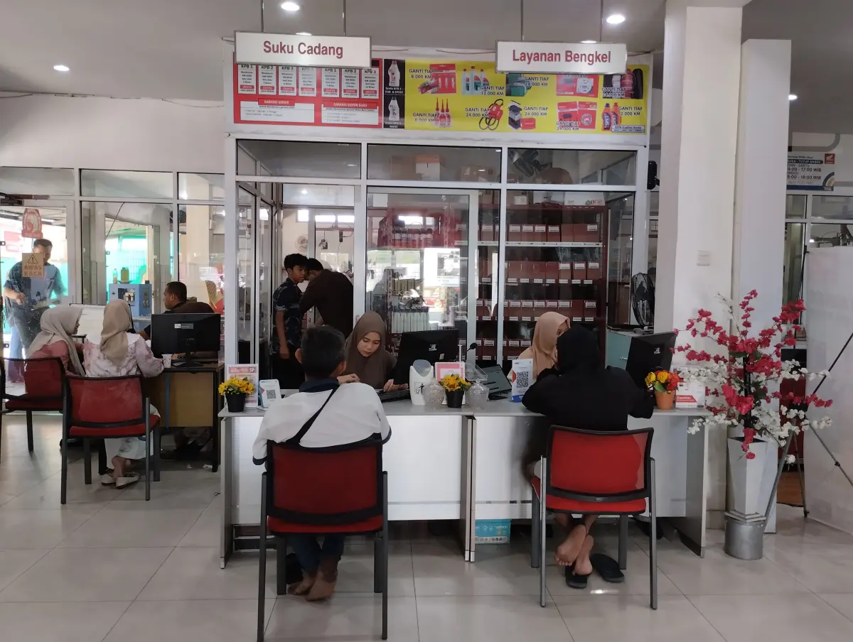 Fasilitas Honda Bintang Motor Bengkulu 1