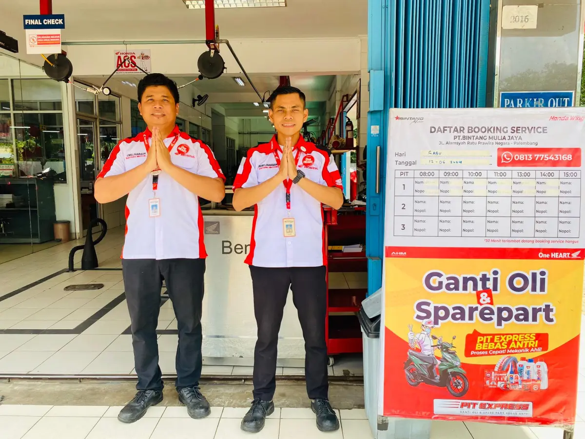 Fasilitas Honda Bintang Motor Palembang 8