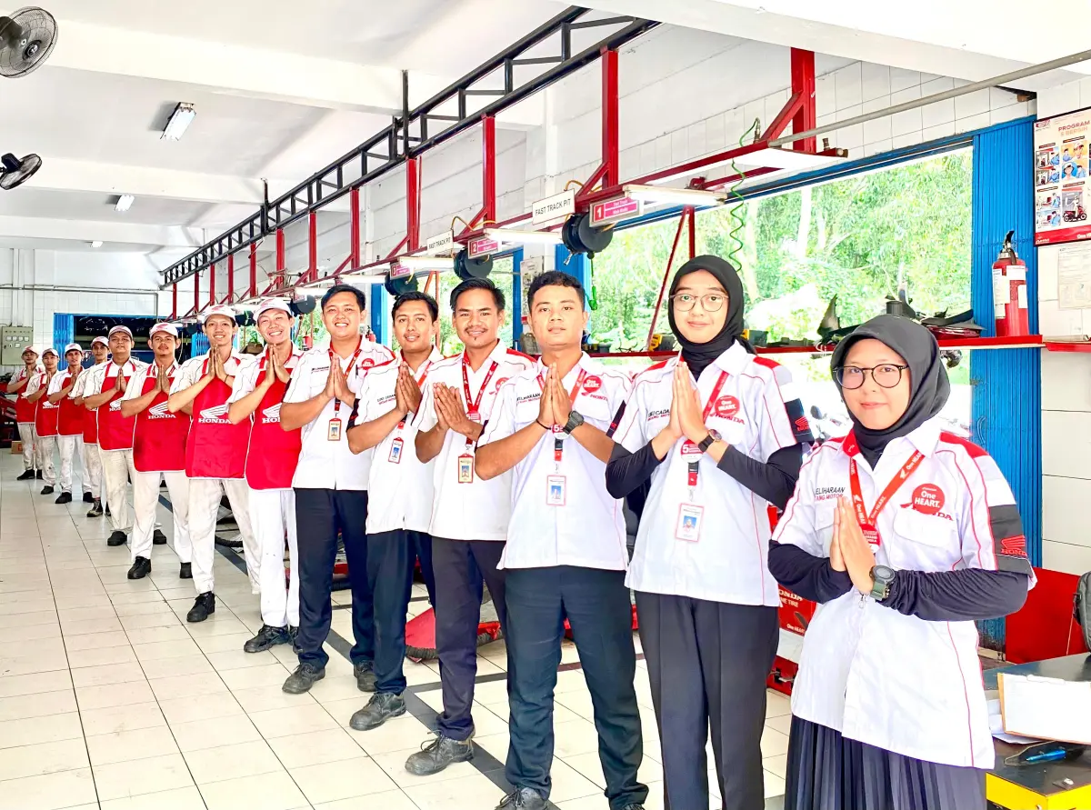 Fasilitas Honda Bintang Motor Palembang 4