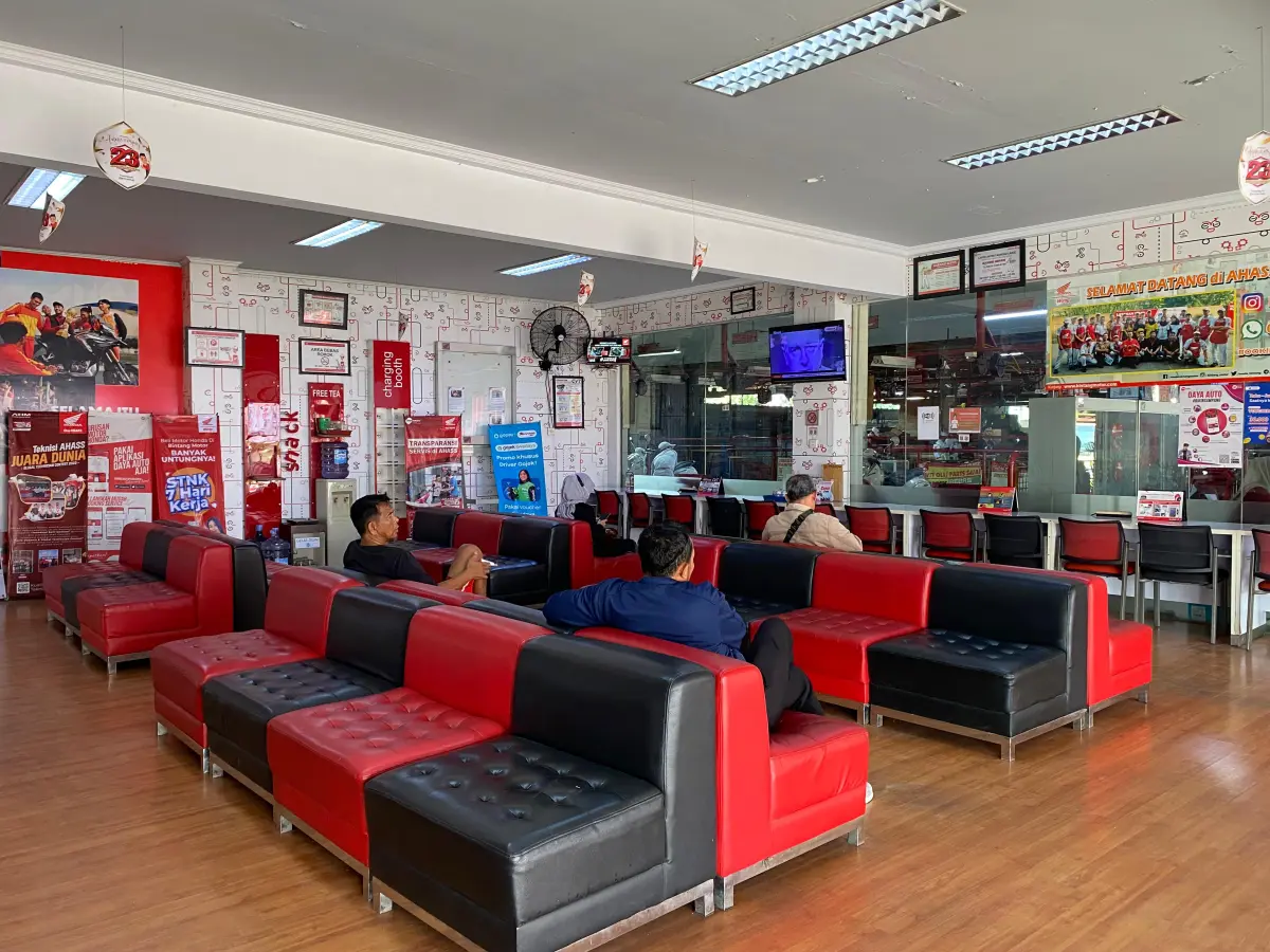 Fasilitas Honda Bintang Motor Bogor 5