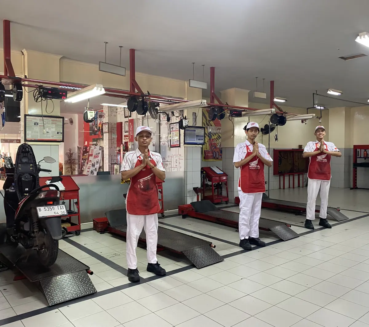 Fasilitas Honda Bintang Motor Bogor 1