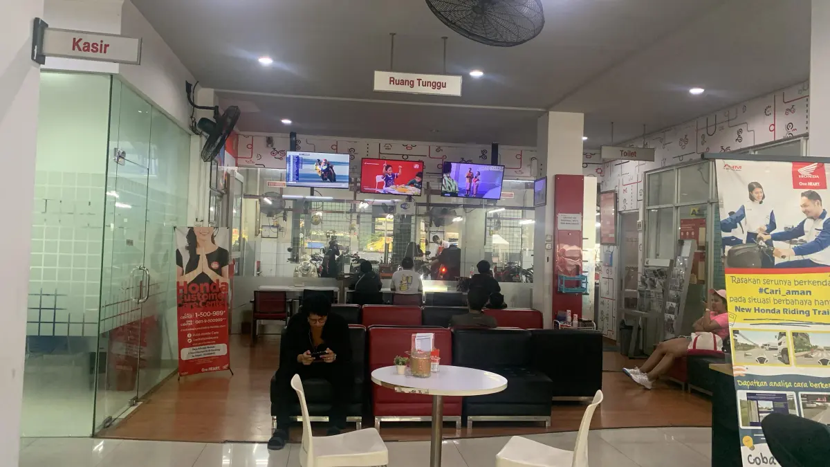 Fasilitas Honda Bintang Motor Depok 1