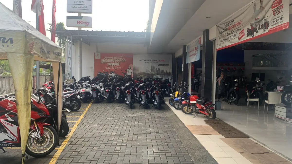 Fasilitas Honda Bintang Motor Depok 4