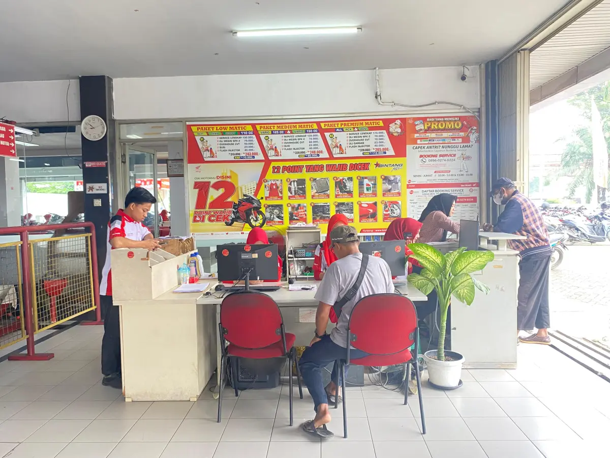 Fasilitas Honda Bintang Motor Cikarang 7