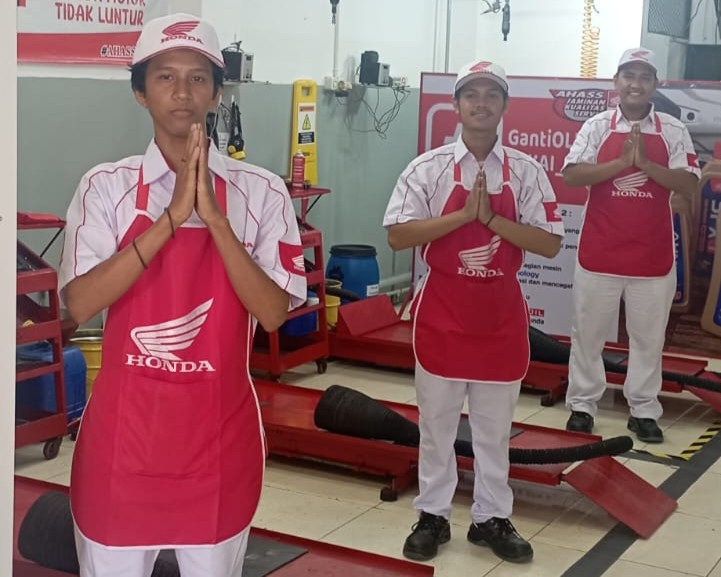Fasilitas Honda Bintang Motor Makassar 5