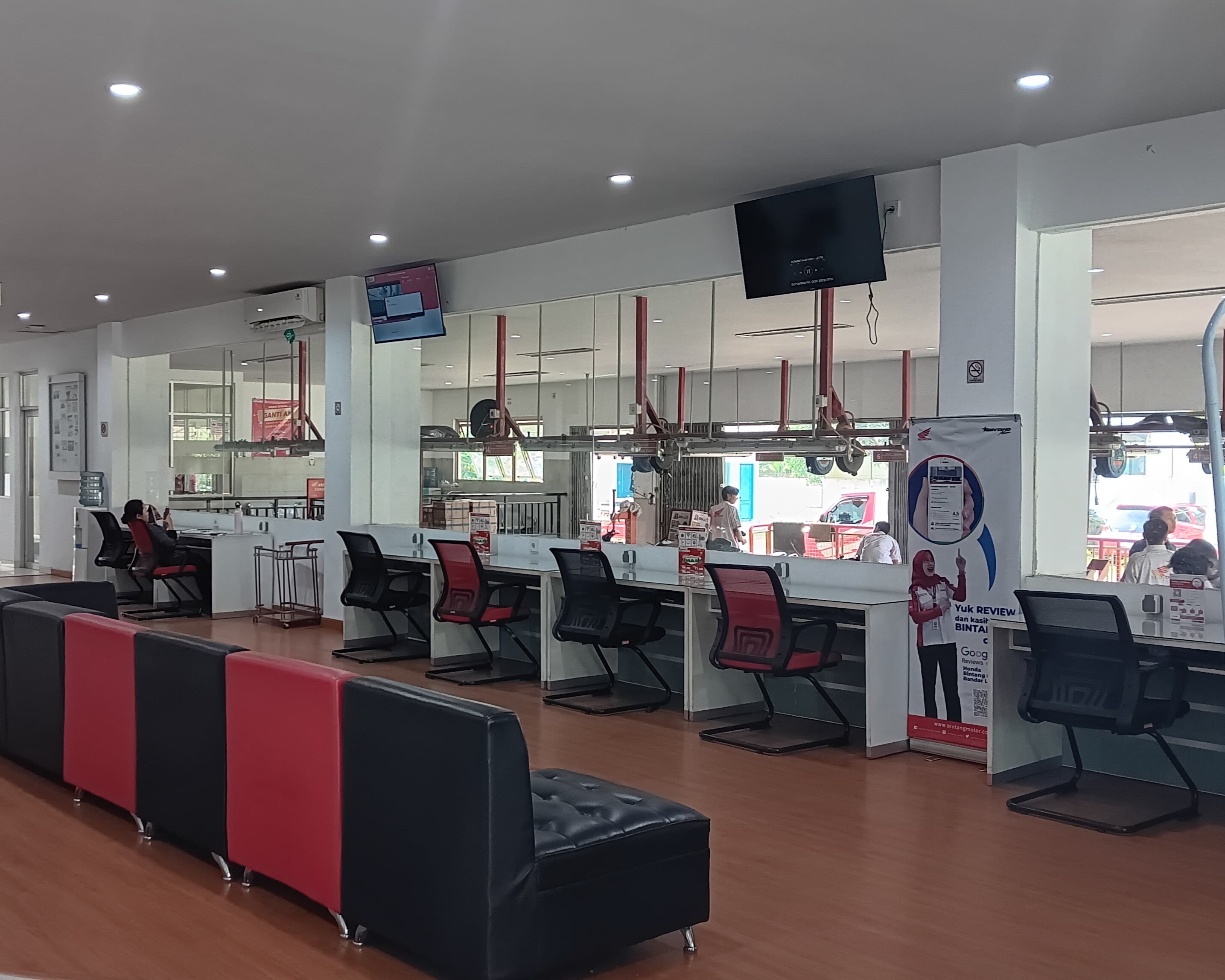 Fasilitas Honda Bintang Motor Bandar Lampung 3