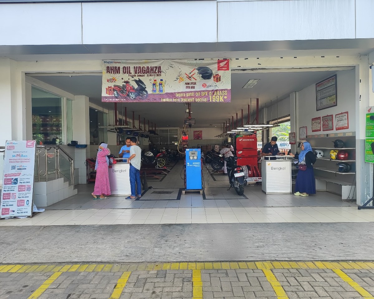 Fasilitas Honda Bintang Motor Bandar Lampung 4