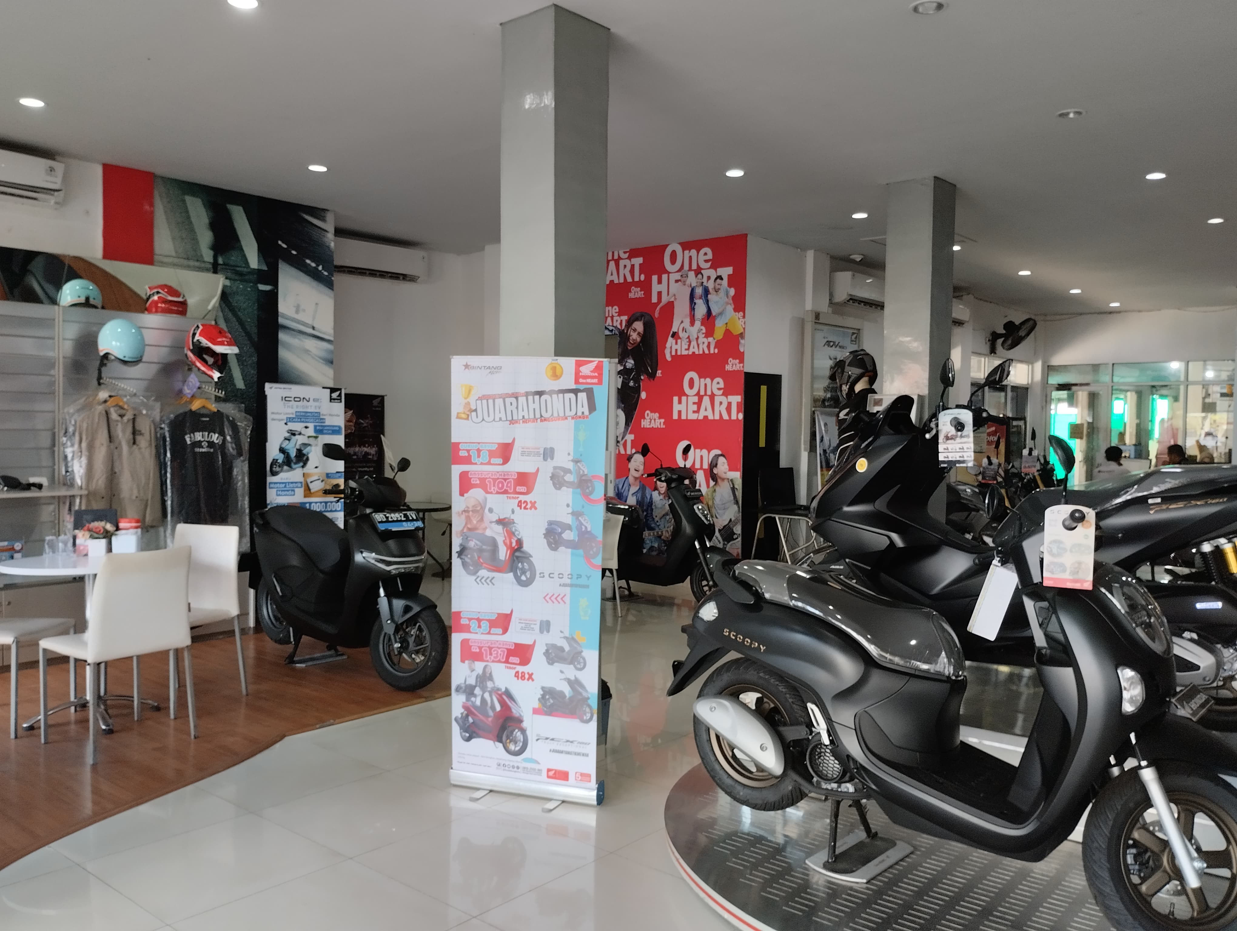 Fasilitas Honda Bintang Motor Bengkulu 4