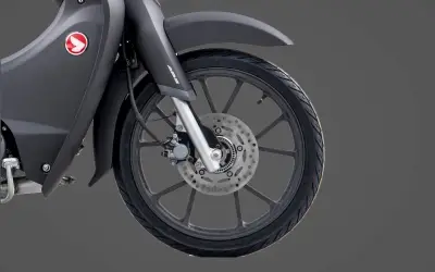 Fitur Velg Cor Berbentuk V & Ban Tubeless
