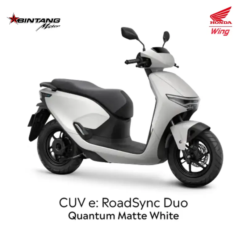 Pilihan Warna Honda CUV E SERIES Quantum Matte White