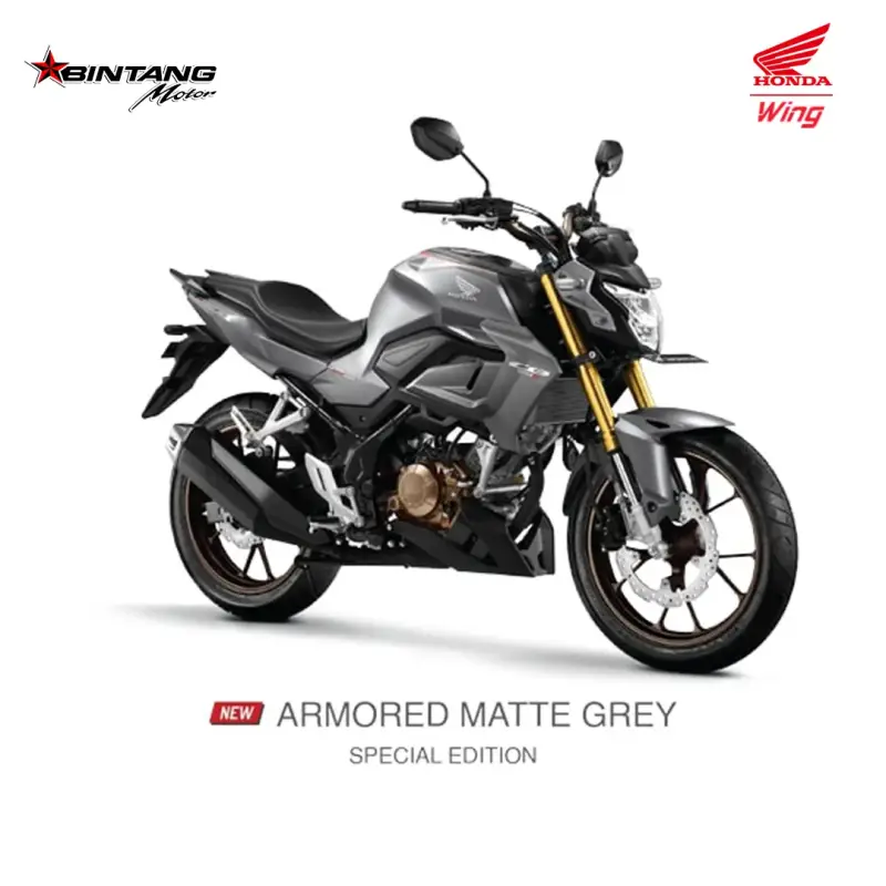 Pilihan Warna Honda CB150R SERIES Armored Matte Grey