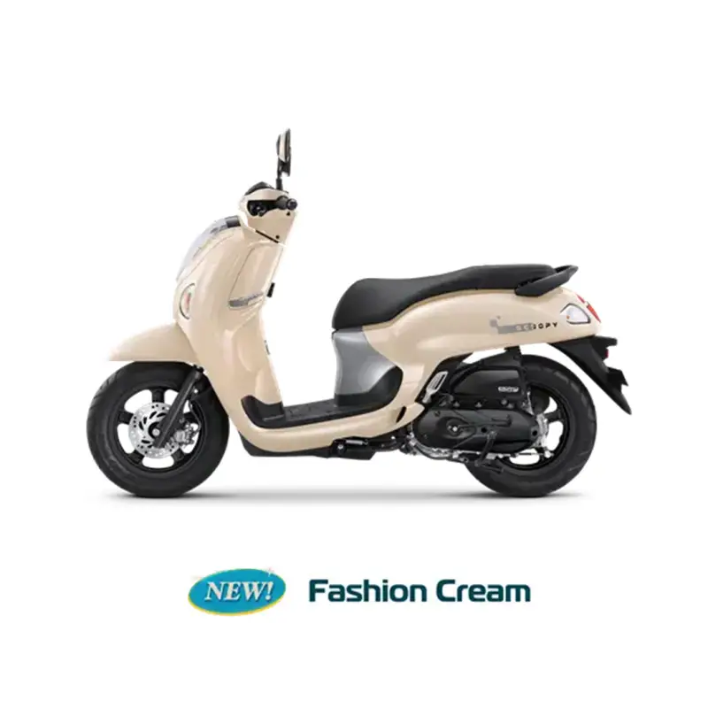 Pilihan Warna Honda SCOOPY SERIES Fashion Cream