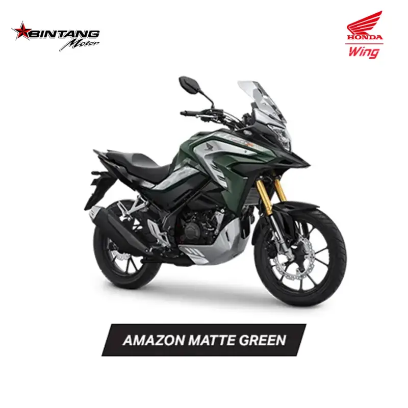 Pilihan Warna Honda CB150X SERIES Amazon Matte Green