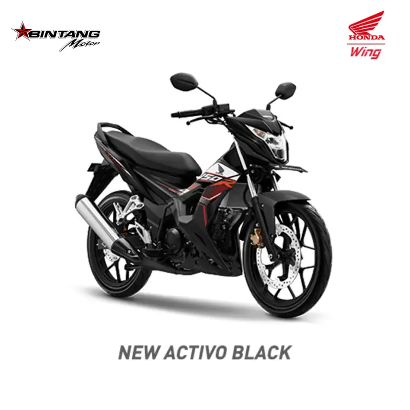 Pilihan Warna Honda SONIC SERIES Activo Black