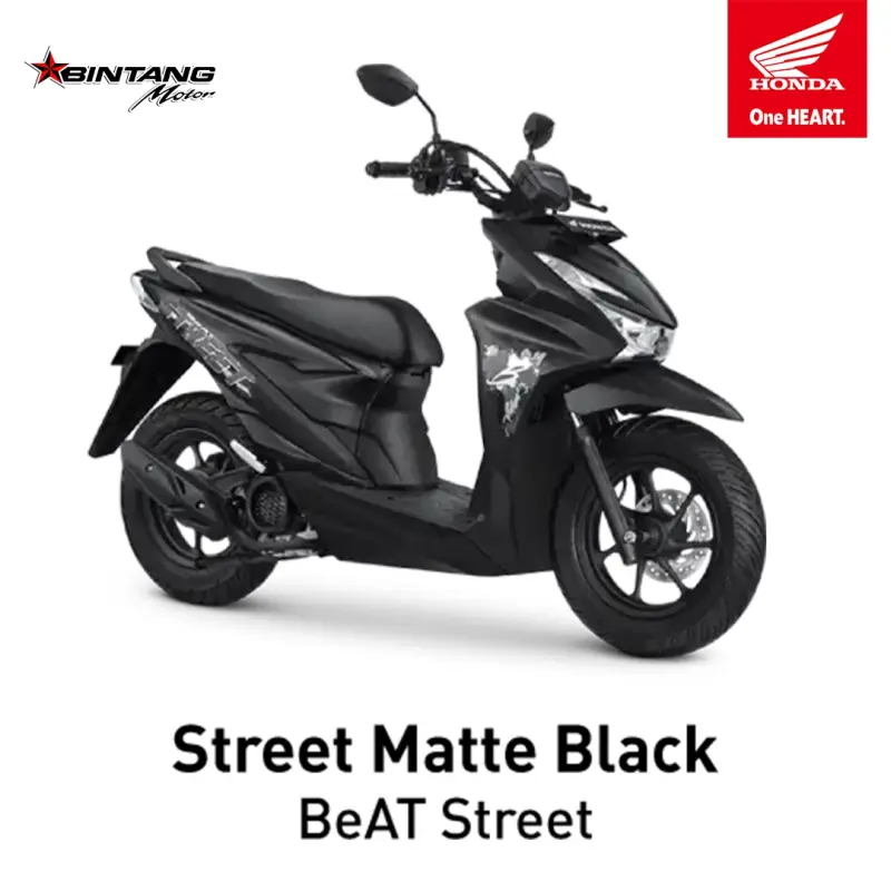 Pilihan Warna Honda BEAT STREET SERIES Street Matte Black