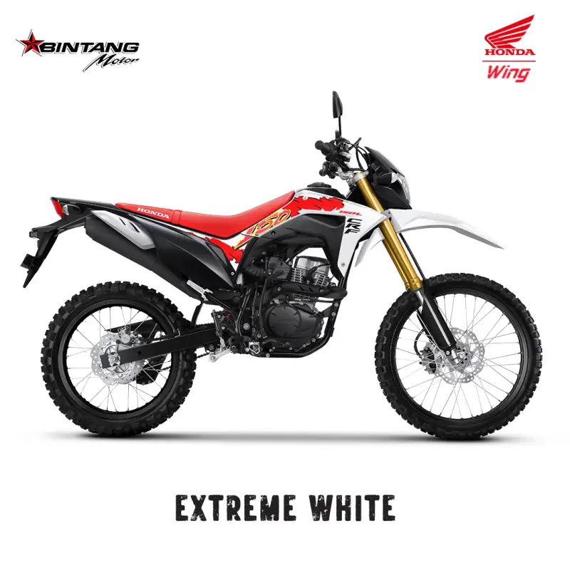 Pilihan Warna Honda CRF 150 SERIES Extreme White