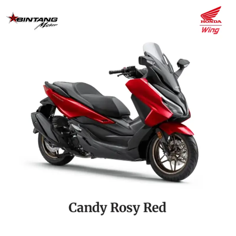Pilihan Warna Honda FORZA SERIES Candy Rose Red