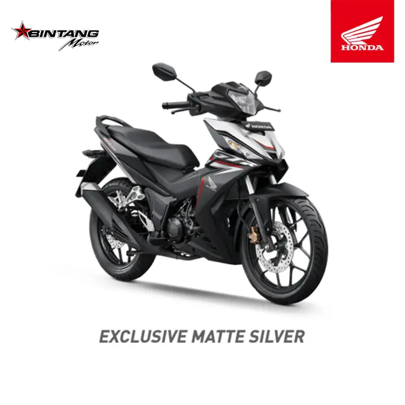 Pilihan Warna Honda SUPRA 150 GTR SERIES Matte Silver