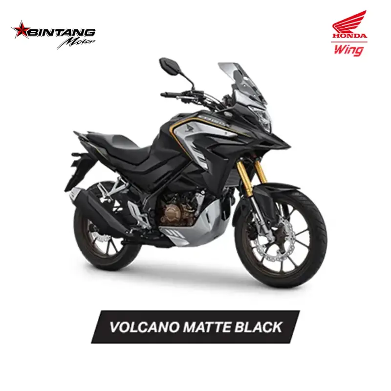 Pilihan Warna Honda CB150X SERIES Volcano Matte Black