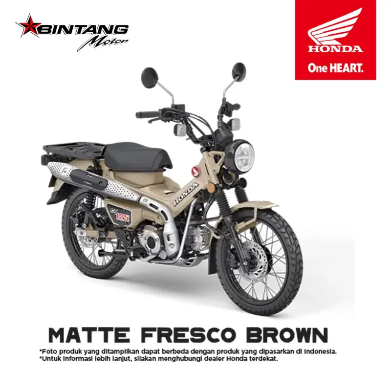 Pilihan Warna Honda CT125 Matte Fresco Brown