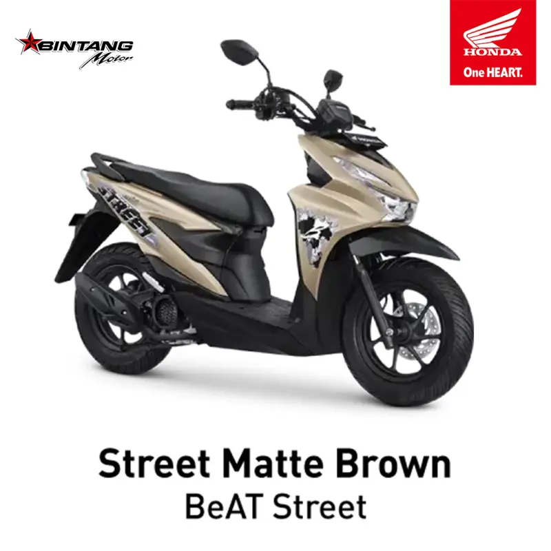 Pilihan Warna Honda BEAT STREET SERIES Street Matte Brown