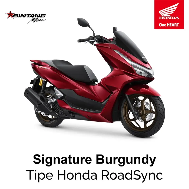 Pilihan Warna Honda PCX 160 SERIES Signature Burgundy