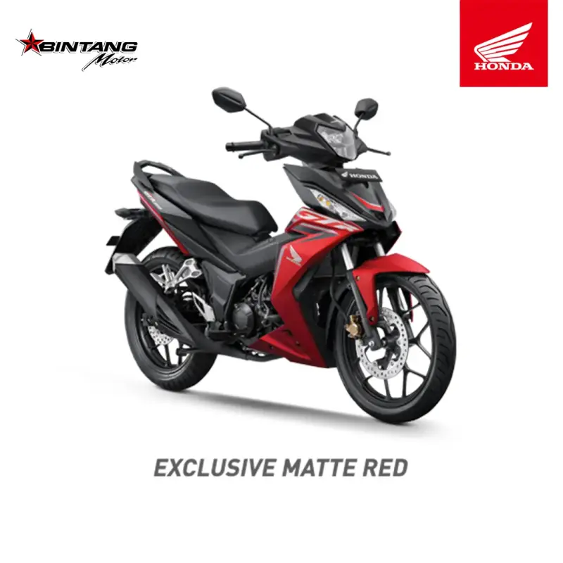 Pilihan Warna Honda SUPRA 150 GTR SERIES Matte Red