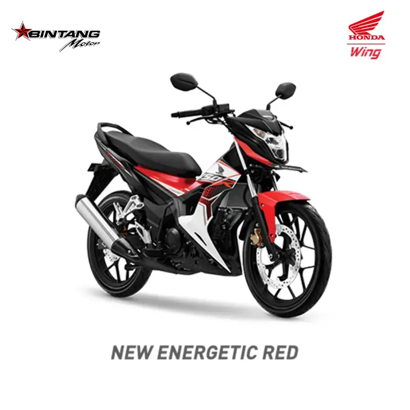 Pilihan Warna Honda SONIC SERIES Energetic Red