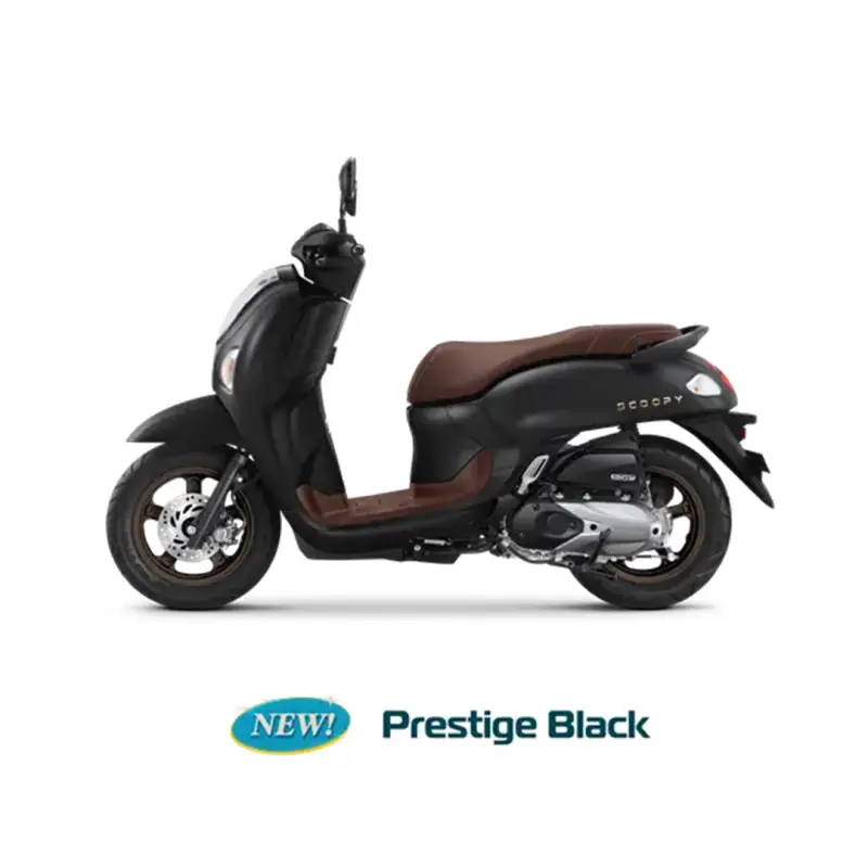 Pilihan Warna Honda SCOOPY SERIES Prestige Black