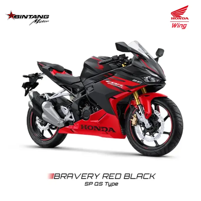 Pilihan Warna Honda CBR 250 SERIES Bravery Red Black