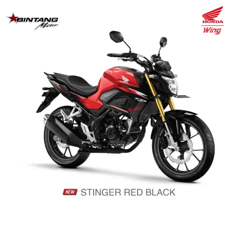 Pilihan Warna Honda CB150R SERIES Stinger Red Black
