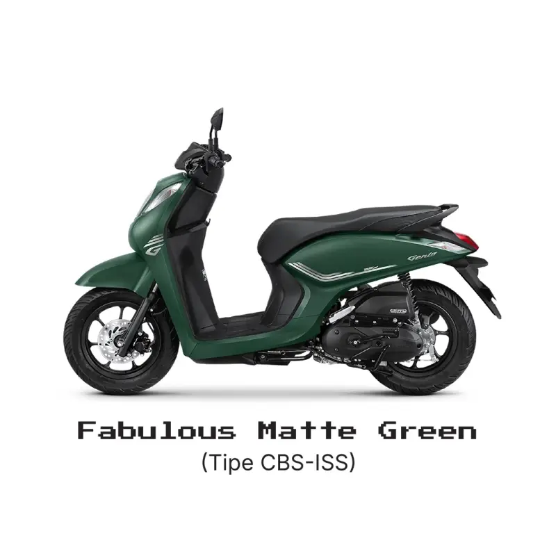 Pilihan Warna Honda GENIO SERIES Fabulous Matte Green