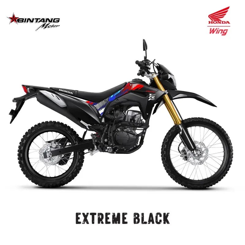 Pilihan Warna Honda CRF 150 SERIES Extreme Black