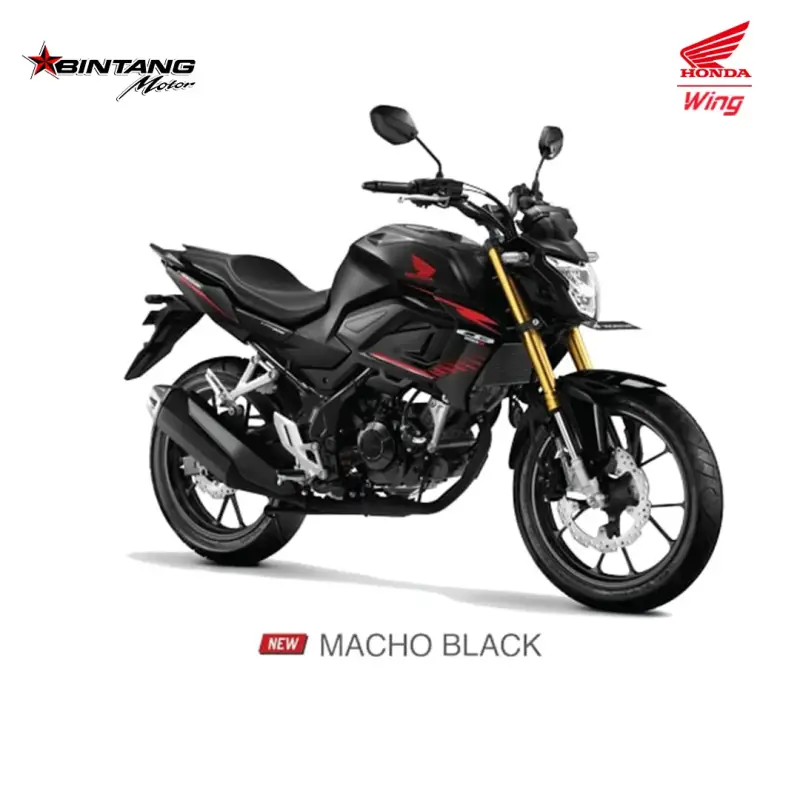 Pilihan Warna Honda CB150R SERIES Macho Black