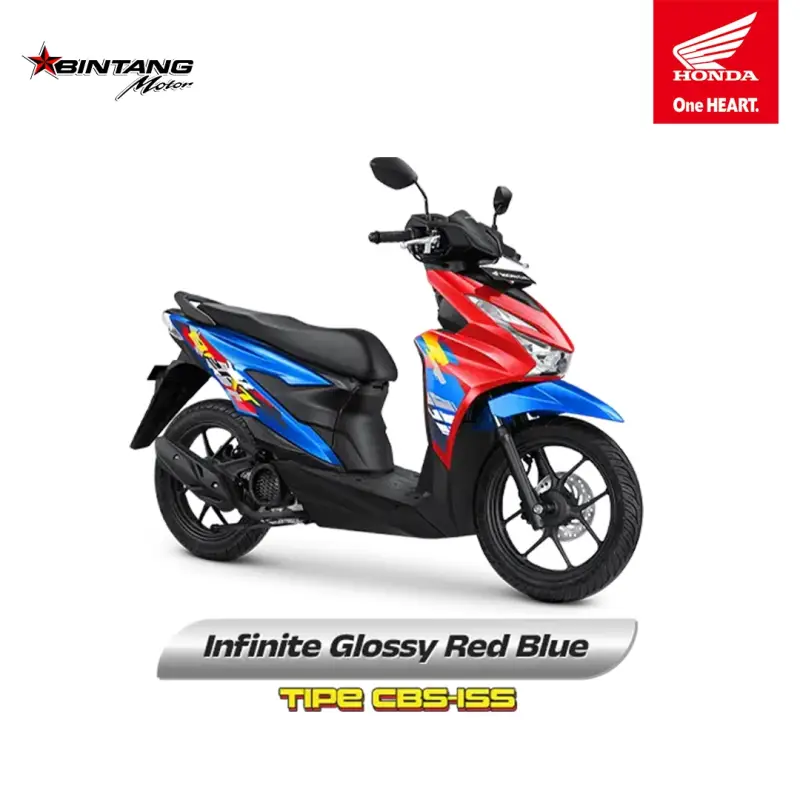 Infinite Glossy Red Blue