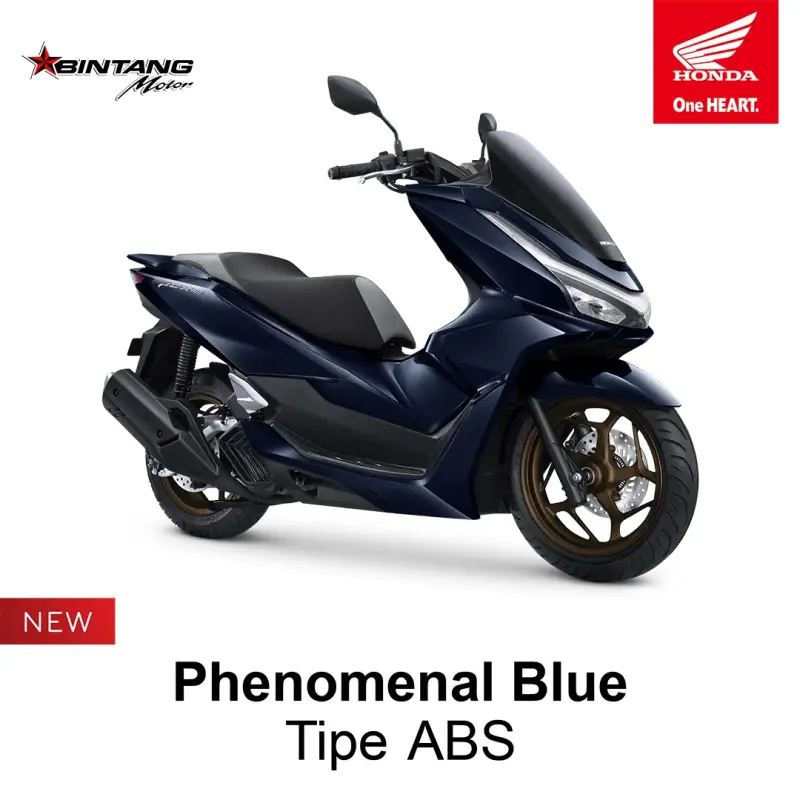 Pilihan Warna Honda PCX 160 SERIES Phenomenal Blue