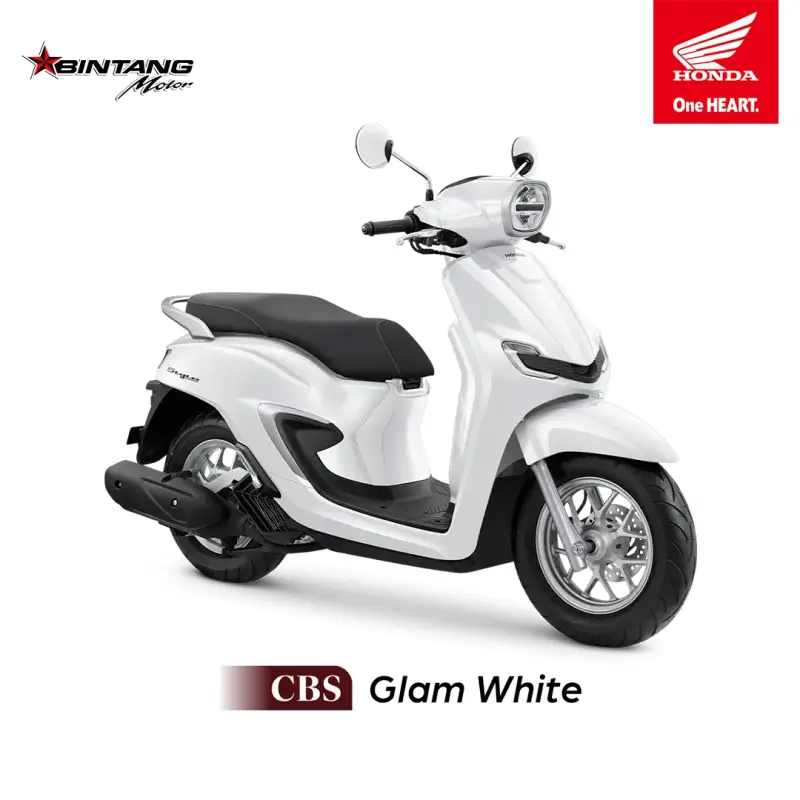 Pilihan Warna Honda STYLO SERIES Glam White