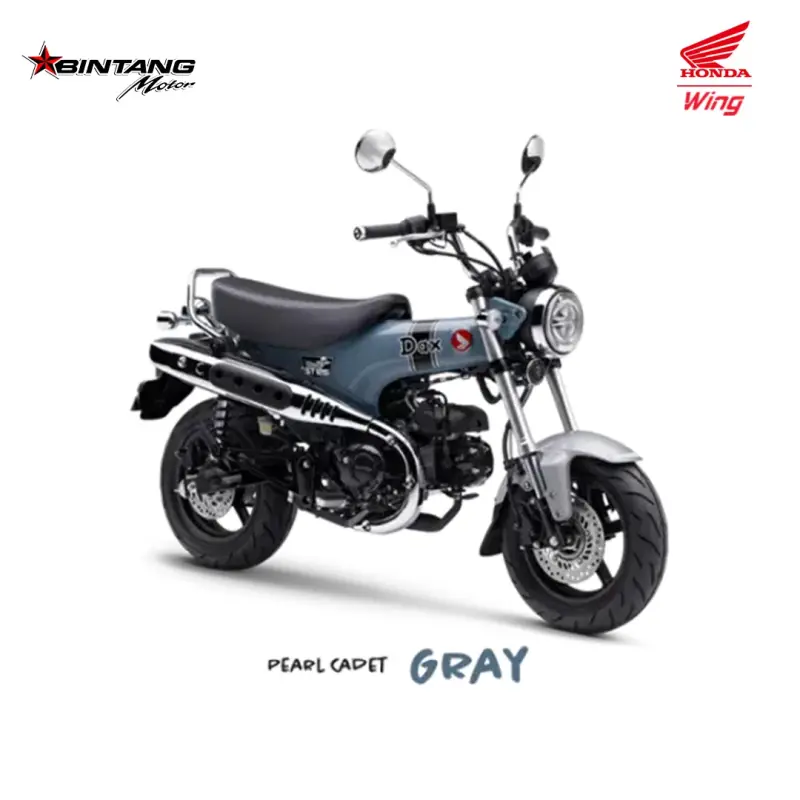 Pilihan Warna Honda ST 125 DAX Pearl Cadet Gray