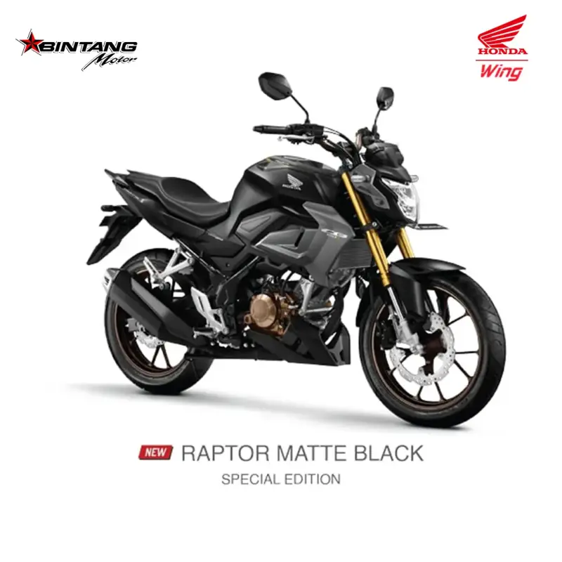 Pilihan Warna Honda CB150R SERIES Raptor Matte Black