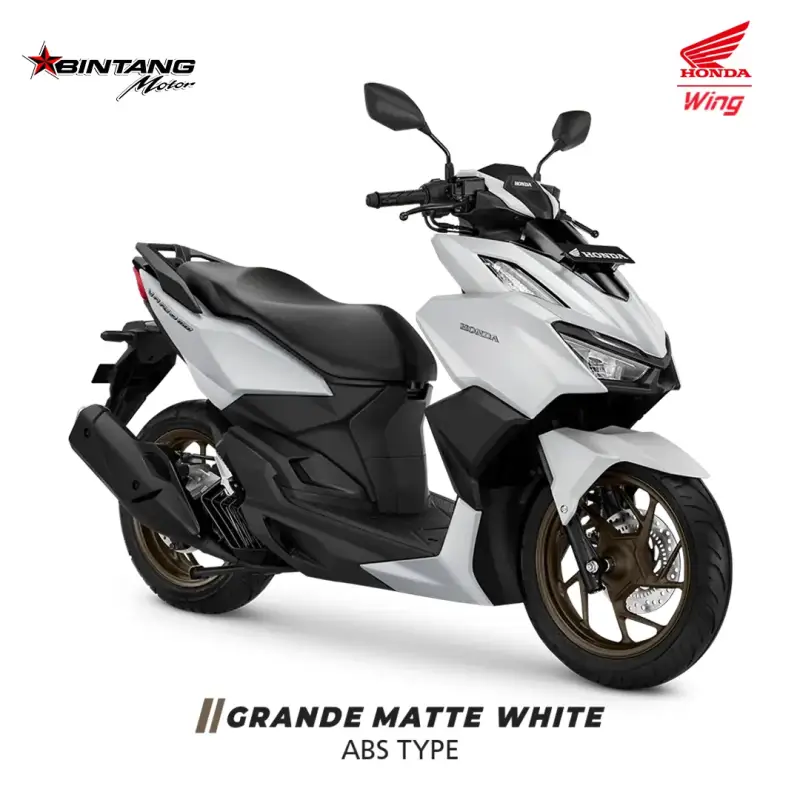Pilihan Warna Honda VARIO 160 SERIES Grande Matte White