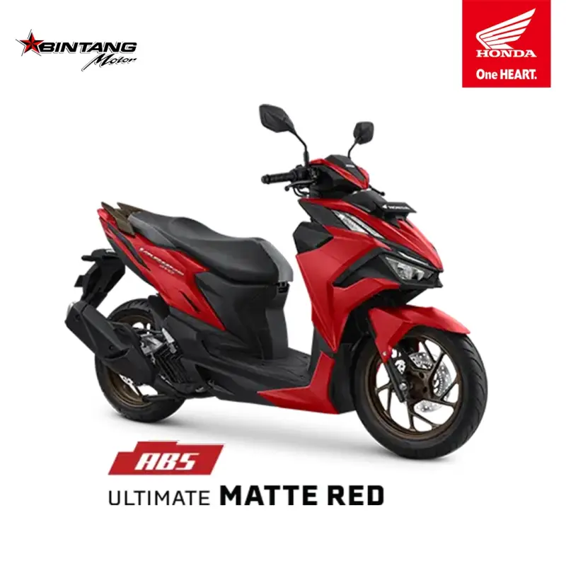 Pilihan Warna Honda VARIO 160 EVO SERIES Ultimate Matte Red